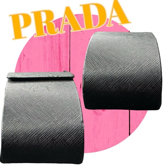 EUC Authentic PRADA Women's Polarized Brown Tortoise sunglasses w/ case & cloth - Picture 9 of 11